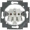 Busch-Jaeger 20 M-500 wandcontactdoos penaarde exclusief centraalplaat