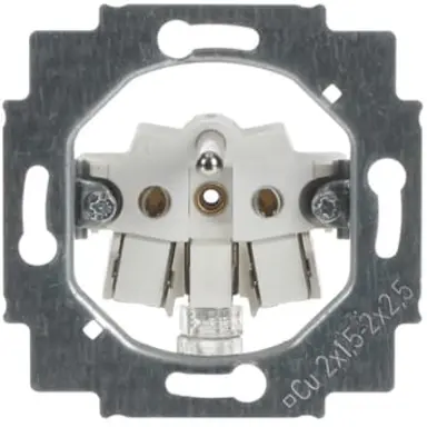 Busch-Jaeger 20 M-500 wandcontactdoos penaarde exclusief centraalplaat