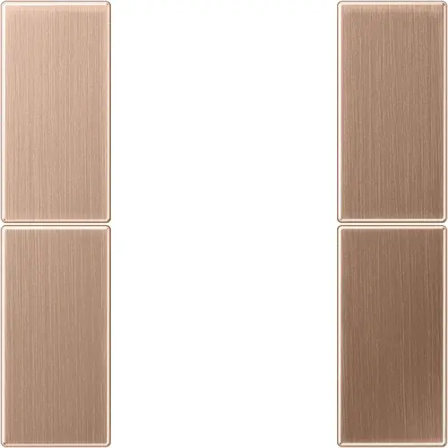 JUNG BRG 2502 TSA tasterset F50 LS990 geborsteld brons