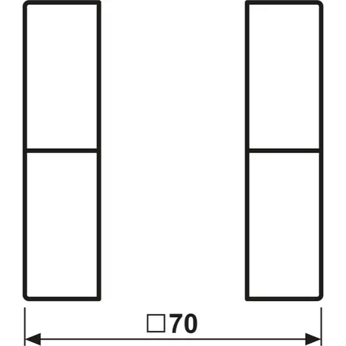 JUNG BRG 2502 TSA tasterset F50 LS990 geborsteld brons