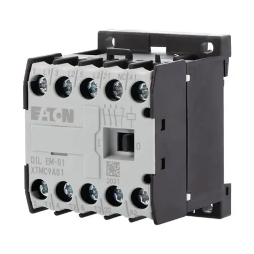 Eaton DILEM-01(24V50HZ) magneetschakelaar 3-polig 4kW/400V AC3 bedieningsspanning 24V 3x NO 1x NC