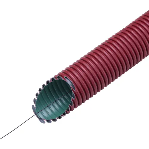 Frankische 19217050 Kabuflex R plus 450 co2ntrol flexibele buis 50mm + trekdraad rood rol 50 meter