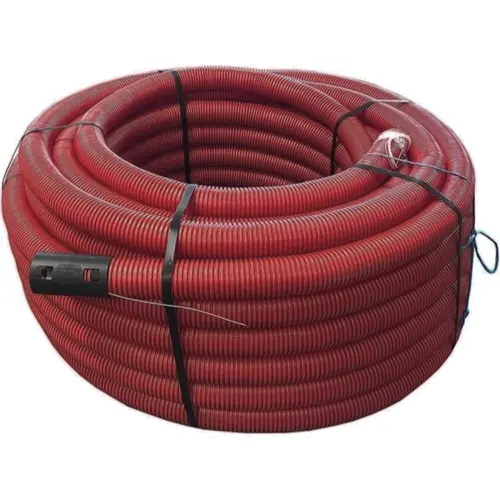 Frankische 19217050 Kabuflex R plus 450 co2ntrol flexibele buis 50mm + trekdraad rood rol 50 meter