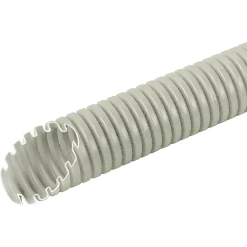 Frankische FFKU-EL-F 16 buigzame lichte buis voor holle wand 16mm 5/8 PVC lichtgrijs 50 meter