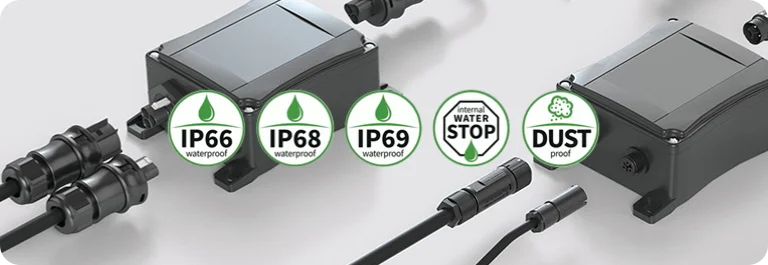 Wieland stekkerbare bekabeling voor buiten