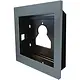 Comelit UT9161 ultra inbouw frame 1 module aluminium zilver