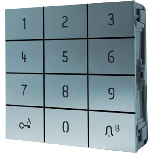 Comelit UT9279M ultra inbouw code module met toetsenveld aluminium