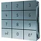 Comelit UT9279M ultra inbouw code module met toetsenveld aluminium