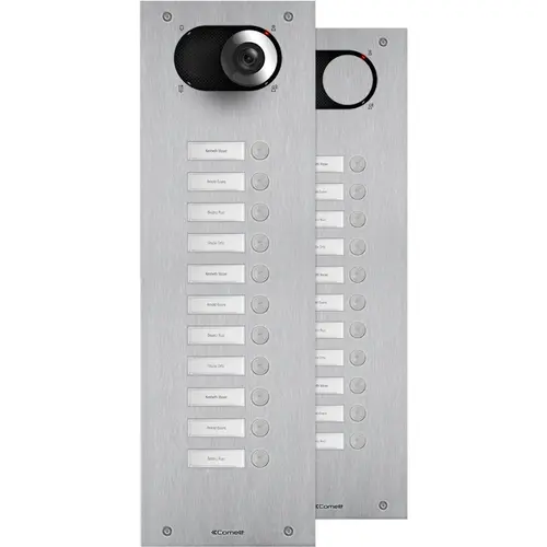 Comelit IX0111 switch deurbelpaneel 11 drukknoppen inbouw RVS IP54