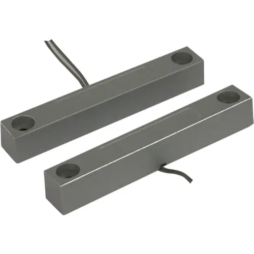 Comelit 30087014 opbouw-magneetcontact met verbindingskabel aluminium mat IP67