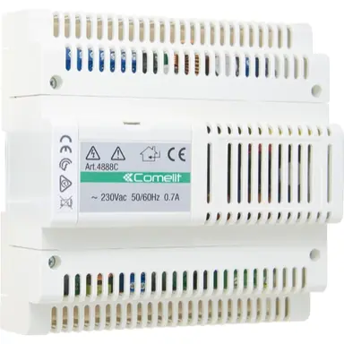 Comelit 4888 voedingsmixer SB2 2-draads video 230V 29VDC DIN-rail