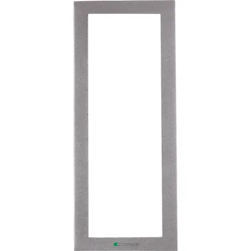 Comelit 3311/3S afdekraam 3-voudig inbouw aluminium zilver