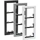 Comelit 3311/4S afdekraam 4-voudig inbouw aluminium zilver
