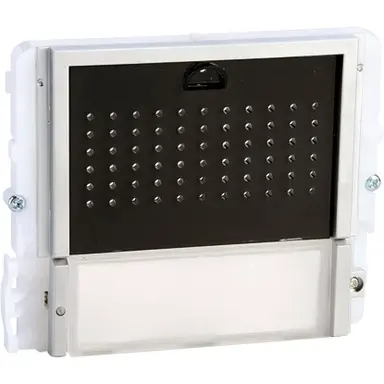 Comelit 33401 audiomodule 1 beltoets systeemonafhankelijk opbouw inbouw zwart