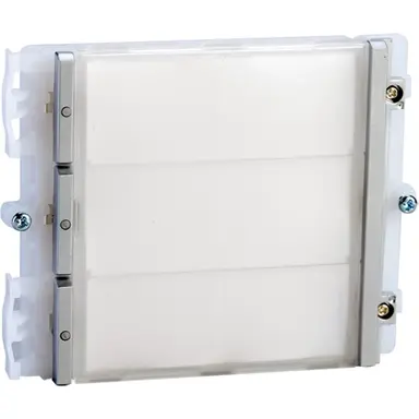 Comelit 33433 iKall 3-voudige drukknop module systeemonafhankelijk wit
