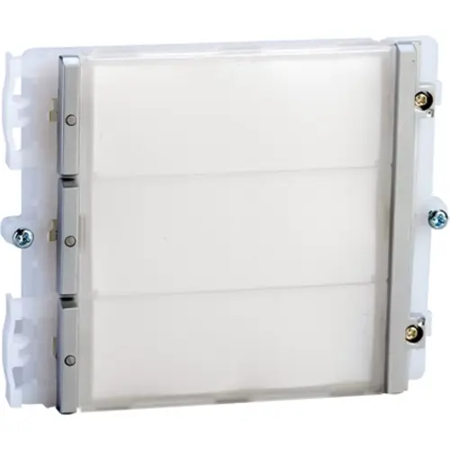 Comelit 33433 iKall 3-voudige drukknop module systeemonafhankelijk wit