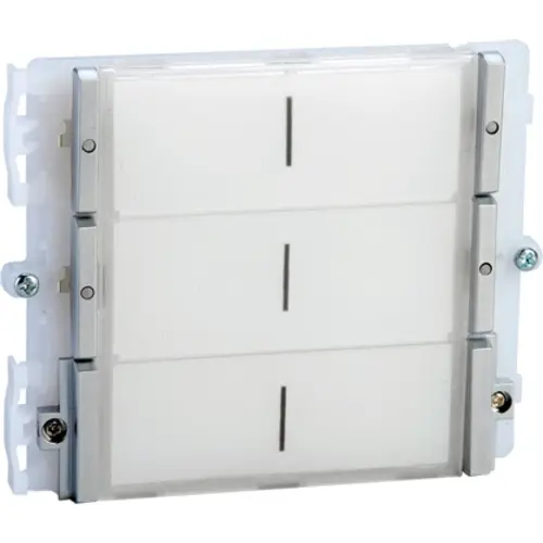 Comelit 33434 iKall 4-voudige drukknopmodule voor bellen wit