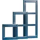 Comelit 3161/2 vandalcom frame 2-voudig inbouw aluminium bruin