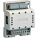 Comelit 1224A deurselector Simplebus audio-video 2-draads DIN-rail 4 DIN kunststof