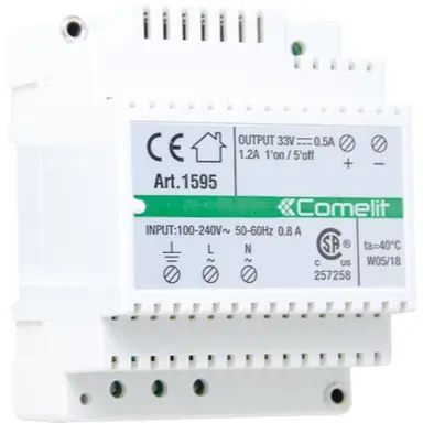 Comelit 1595 voedingstrafo tbv IKALL deurstation