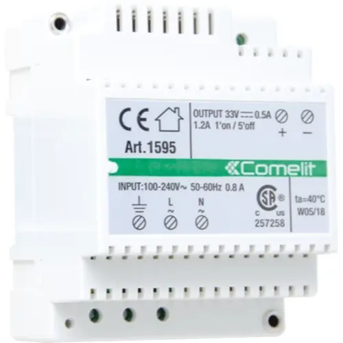 Comelit 1595 voedingstrafo tbv IKALL deurstation