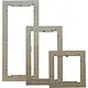 Comelit 31141 ikall afwerkrand 1-voudig opbouw aluminium zilver