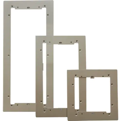Comelit 31142 iKall afwerkrand opbouw 2 modulen aluminium zilver