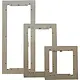 Comelit 31142 iKall afwerkrand opbouw 2 modulen aluminium zilver