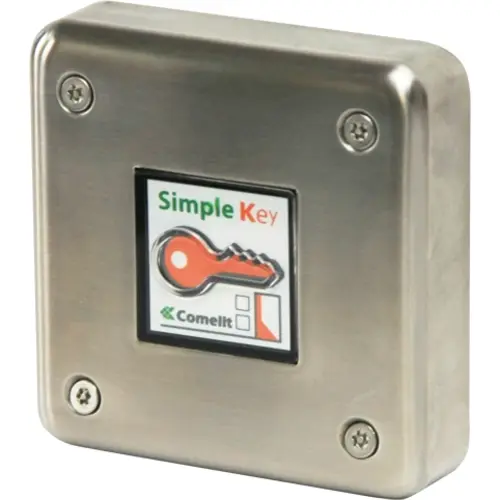 Comelit SK9040 SimpleKey vandalismebestendige opbouwbehuizing RVS glanzend IP54