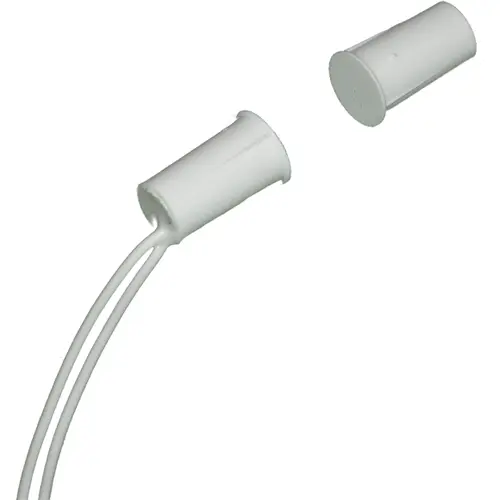 Comelit 30087003 inbouw-magneetcontact kort wit kunststof mat