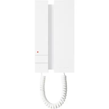 Comelit 2702W mini audio toestel traditioneel systeem 2 knoppen