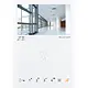 Comelit 6742WK videomonitor handsfree kleur opbouw LAN 4,3 inch wit