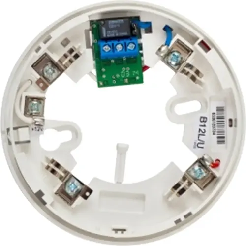 Comelit 43RBX003 meldersokkel 12VDC relais voor conventionele detectoren opbouw wit