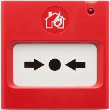 Comelit 43PAM000 Handmelder ISO rood / IP40