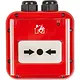 Comelit 41PAE020 adresseerbare handmelder type A bedraad IP67 rood