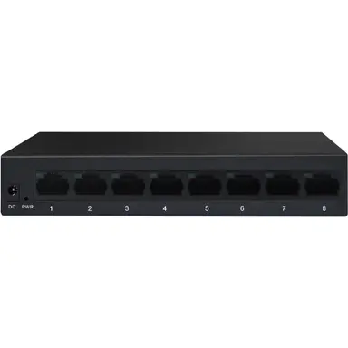 Comelit IPSWN08N01A netwerkswitch 8-poorts gigabit niet-managebaar tafelmodel IP20