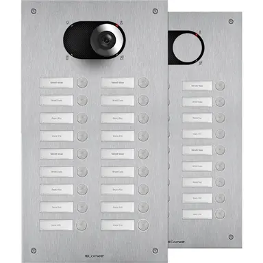 Comelit IX0218 deurbelpaneel 18 drukknoppen inbouw RVS IP54