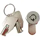 Comelit 41CRA000 slot met sleutel 5 sets voor atena en atena easy