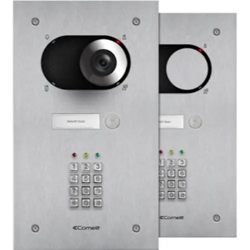 Comelit IX0101KP Switch deurbelpaneel 1 drukknop codetableau vandaalbestendig RVS IP54