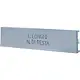 Comelit UT9211FM enkele drukknop inbouw aluminium