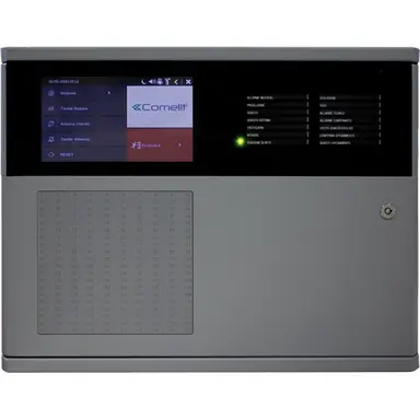 Comelit 41CPE118 brandmeldcentrale adresseerbaar opbouw 230V 1 lus 250 adressen