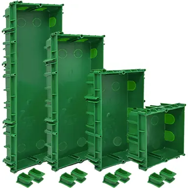 Comelit 3110/3A inbouwdoos verticaal ultra 3 modulen koppelbaar kunststof