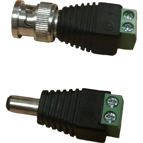 Comelit 406090 aansluitset bnc en dc plug voor separate camera's