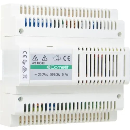 Comelit 4888C voedingsmixer SBC 2-draads DIN-rail 230V 29VDC 500mA IP20