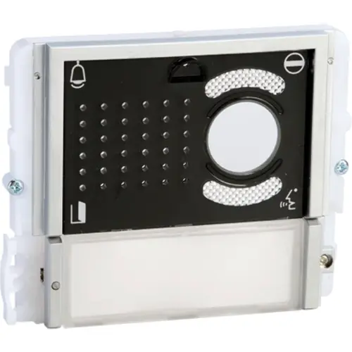 Comelit 33411 iKall video-module 1 beltoets opbouw inbouw zwart