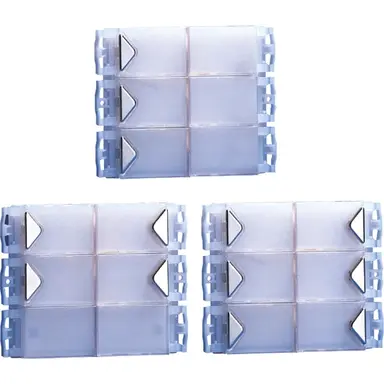 Comelit 3322/6 inbouw beldrukknopmodule 6-voudig multi-wire-systeem rvs