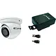 Comelit 406015 minidome kleur dag/nacht camera inbouw COAX PAL handmatig richtbaar wit