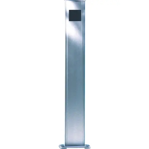 Comelit 3640/1 Powercom zuil vrijstaand 1 module aluminium zilver