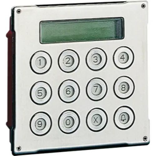 Comelit 3070/A vandalcom digitale numerieke belmodule 2-draads inbouw RVS