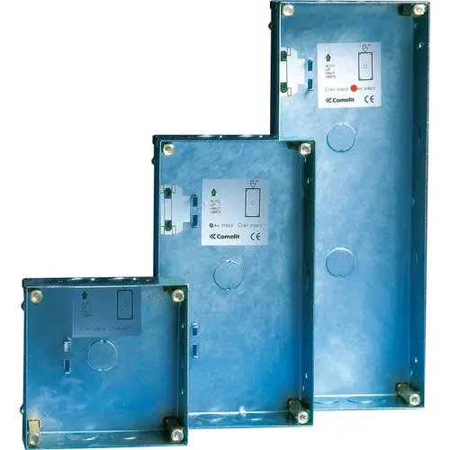 Comelit 3160/3 inbouwdoos vandalcom 3 modulen koppelbaar kunststof